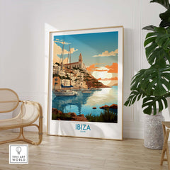 Ibiza Poster Print Modern