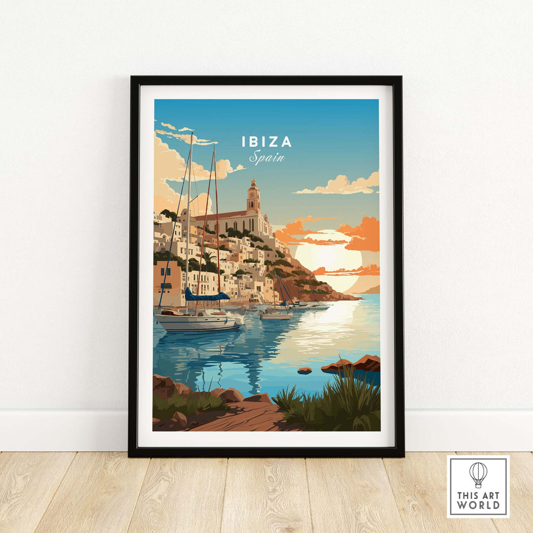 Ibiza Poster Print