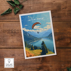 Interlaken Switzerland Poster
