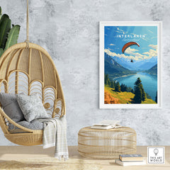 Interlaken Switzerland Poster