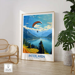 Interlaken Wall Art Print