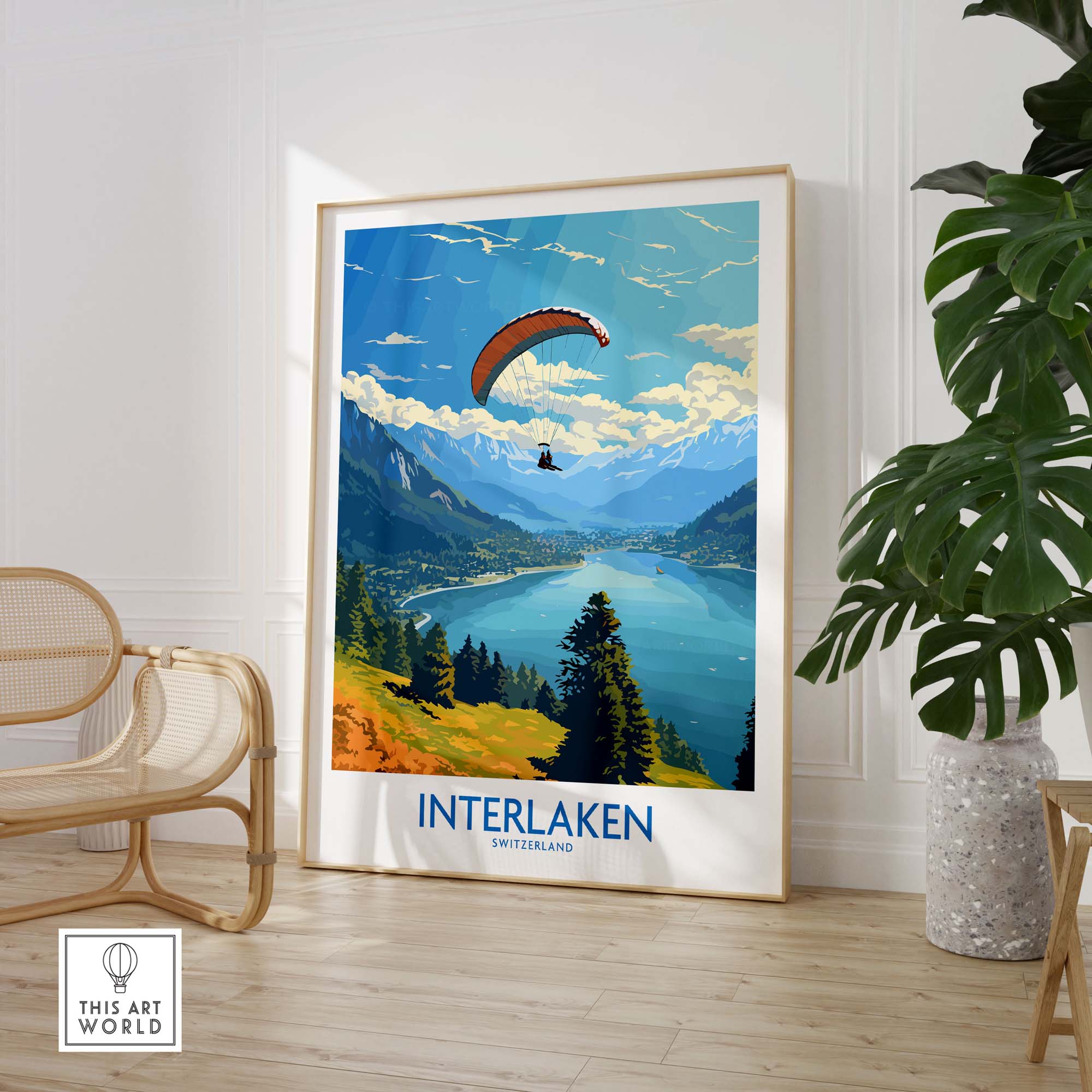 Interlaken Wall Art Print