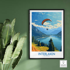 Interlaken Wall Art Print