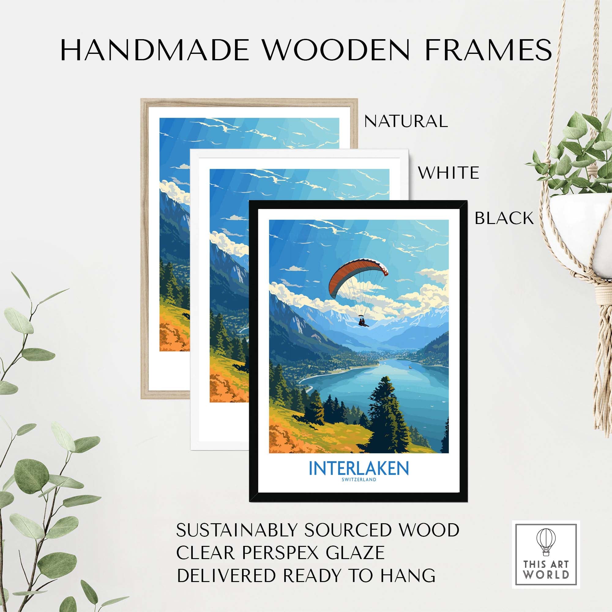 Interlaken Wall Art Print