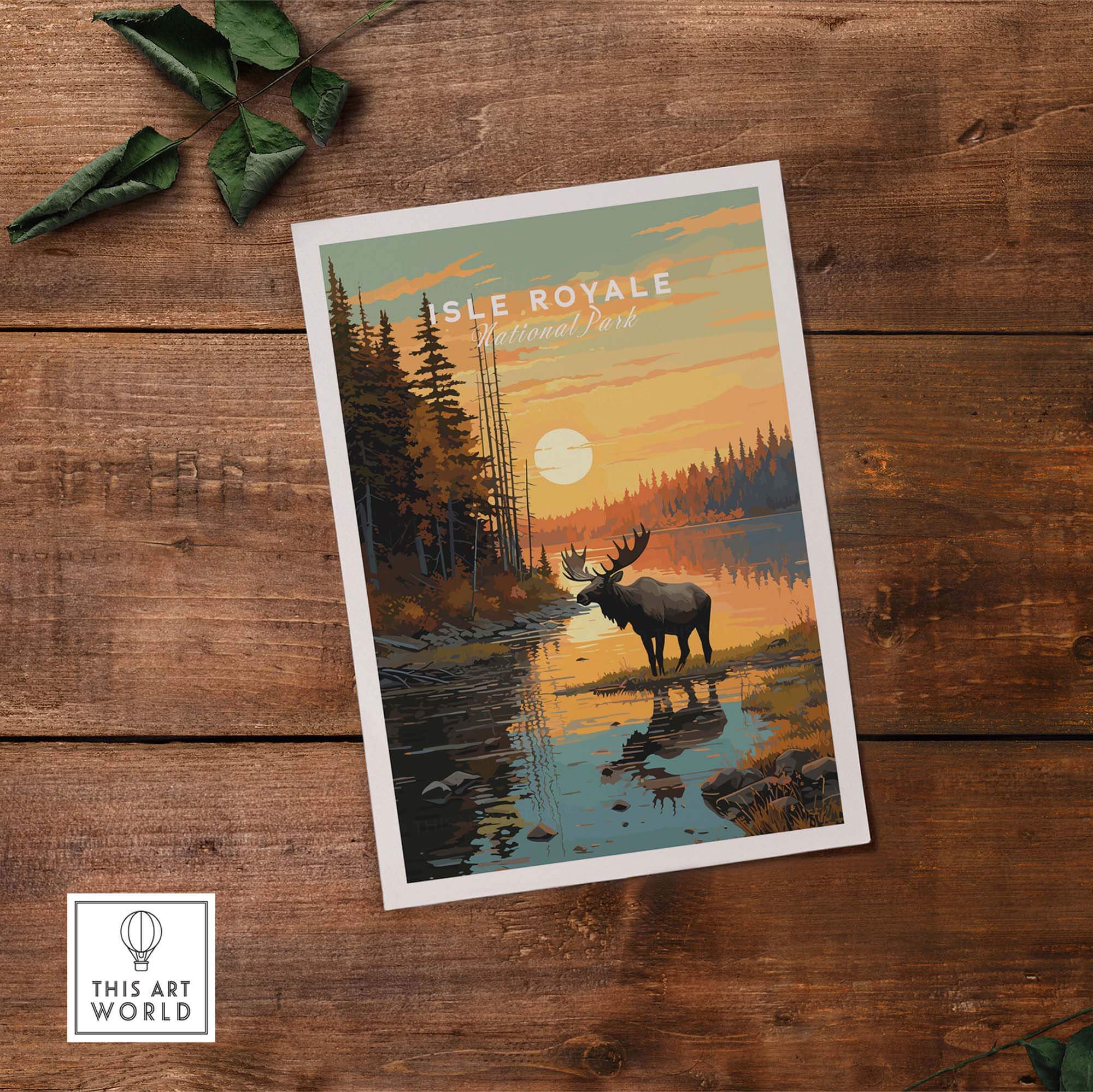 Isle Royale Poster