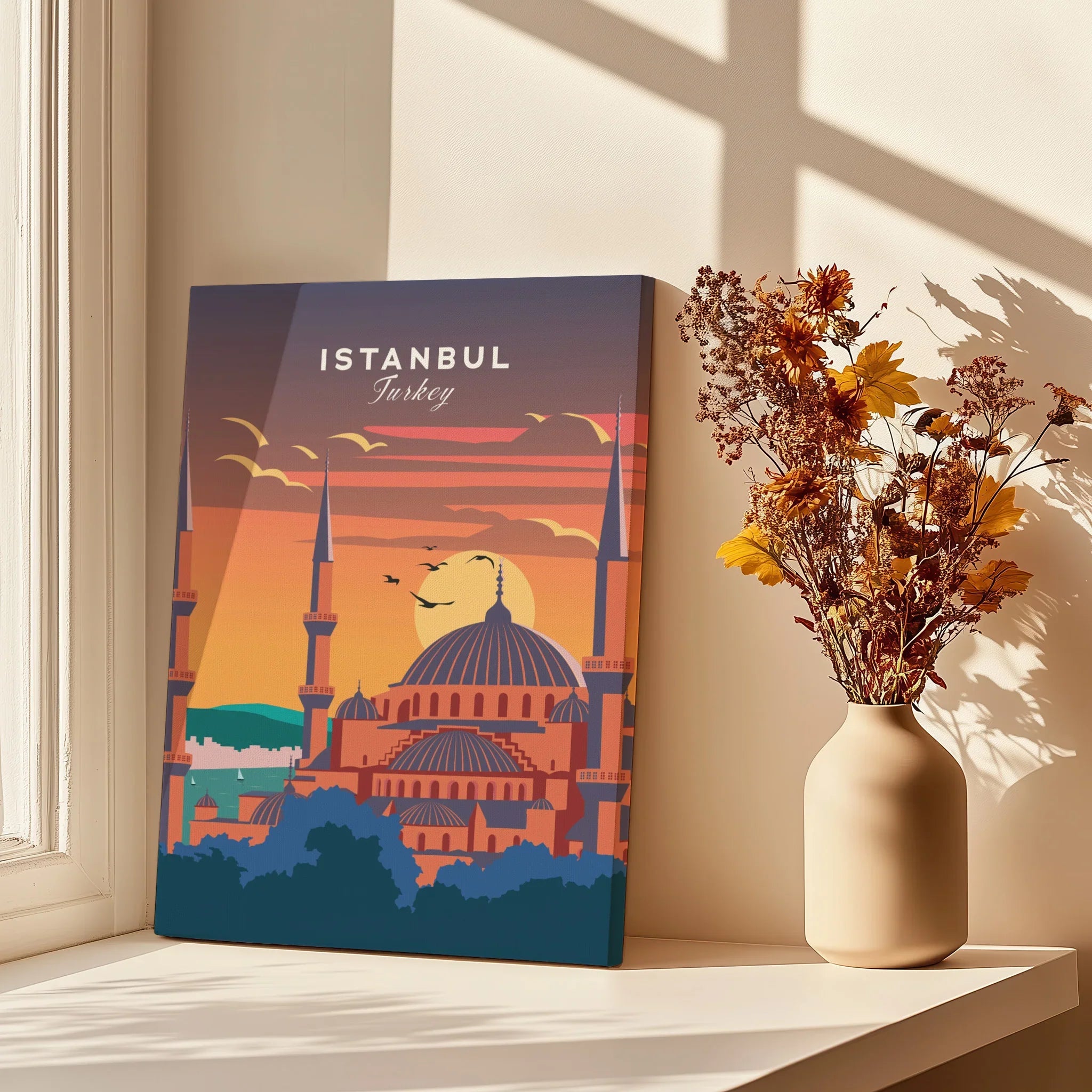 (超希少・超美品) istanbul Istanbul Print Turkey | Vintage Travel Poster Art – This Art World