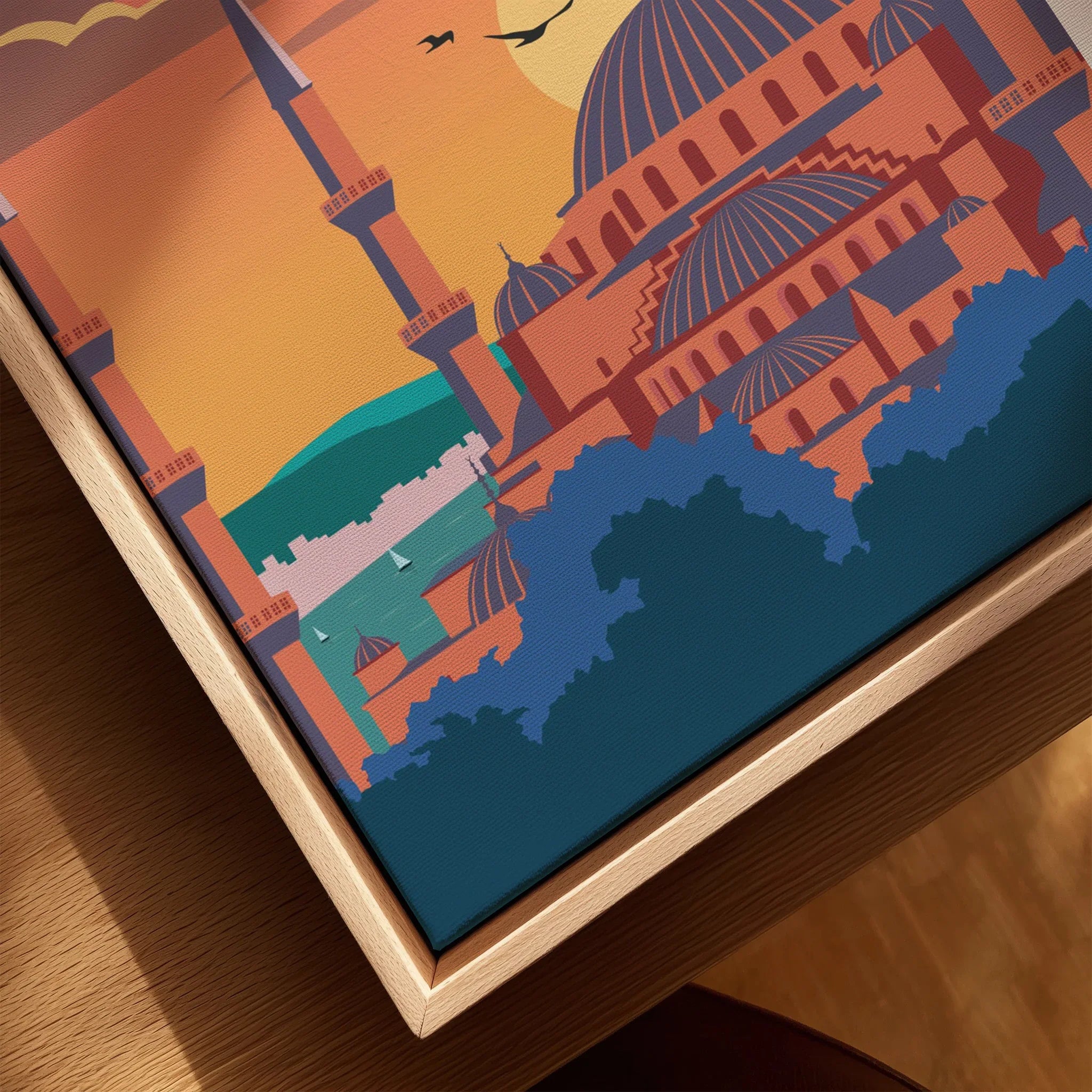 Istanbul Print Turkey | Vintage Travel Poster Art – This Art World
