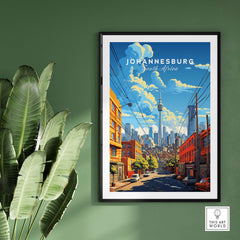 Johannesburg Poster