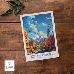Johannesburg Travel Print