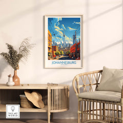 Johannesburg Travel Print