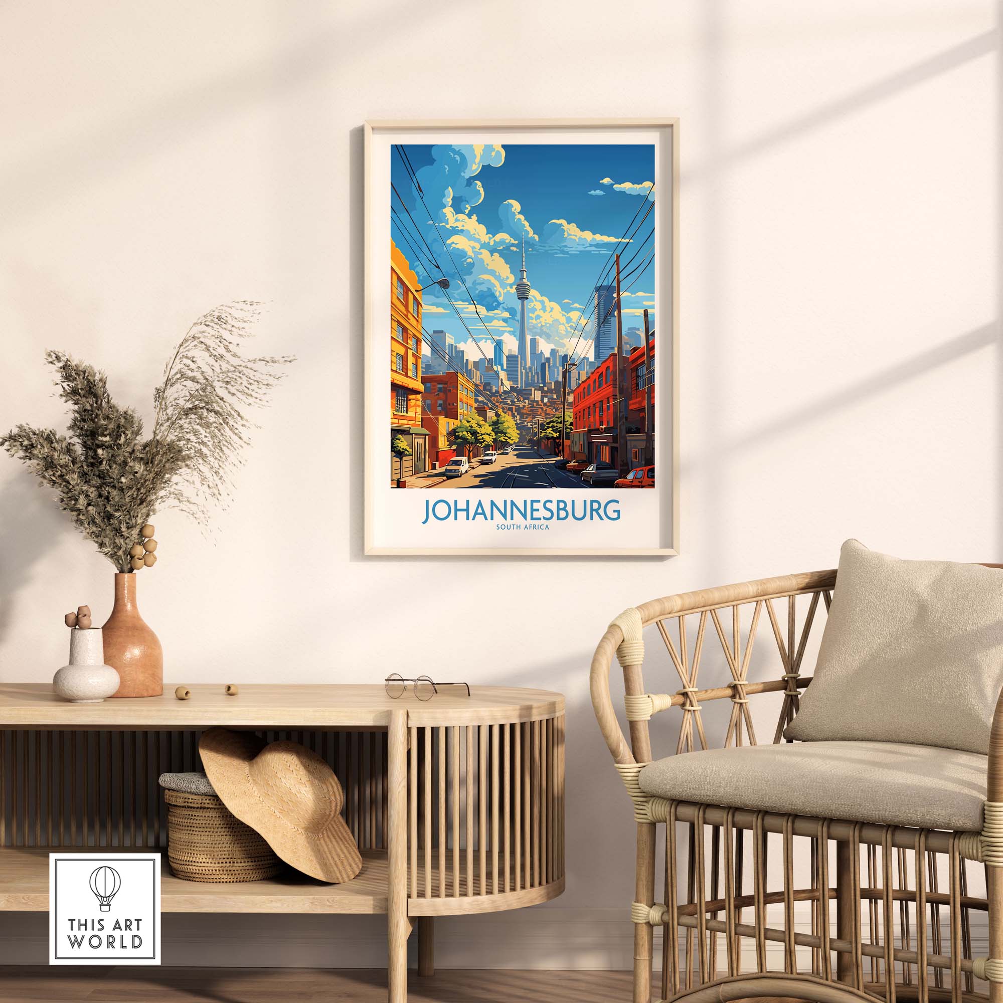 Johannesburg Travel Print