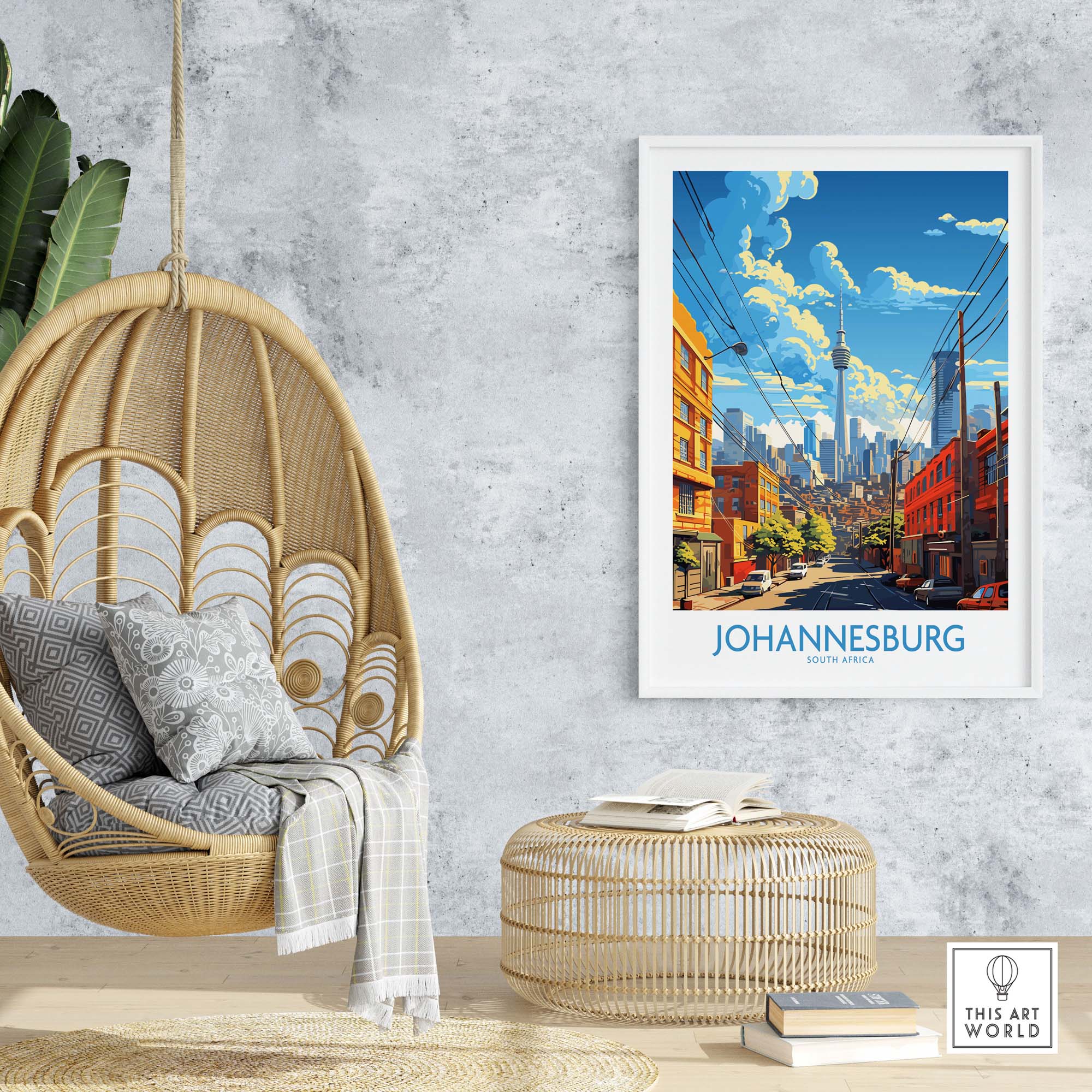 Johannesburg Travel Print