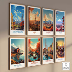 Johannesburg Travel Print