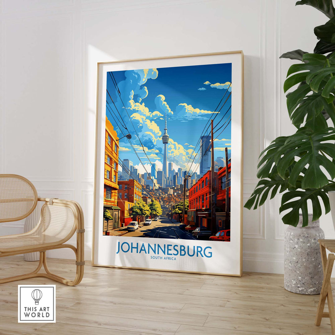 Johannesburg Travel Print