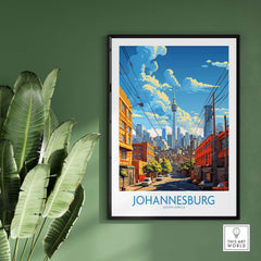 Johannesburg Travel Print