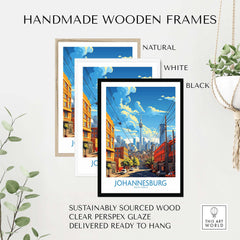 Johannesburg Travel Print