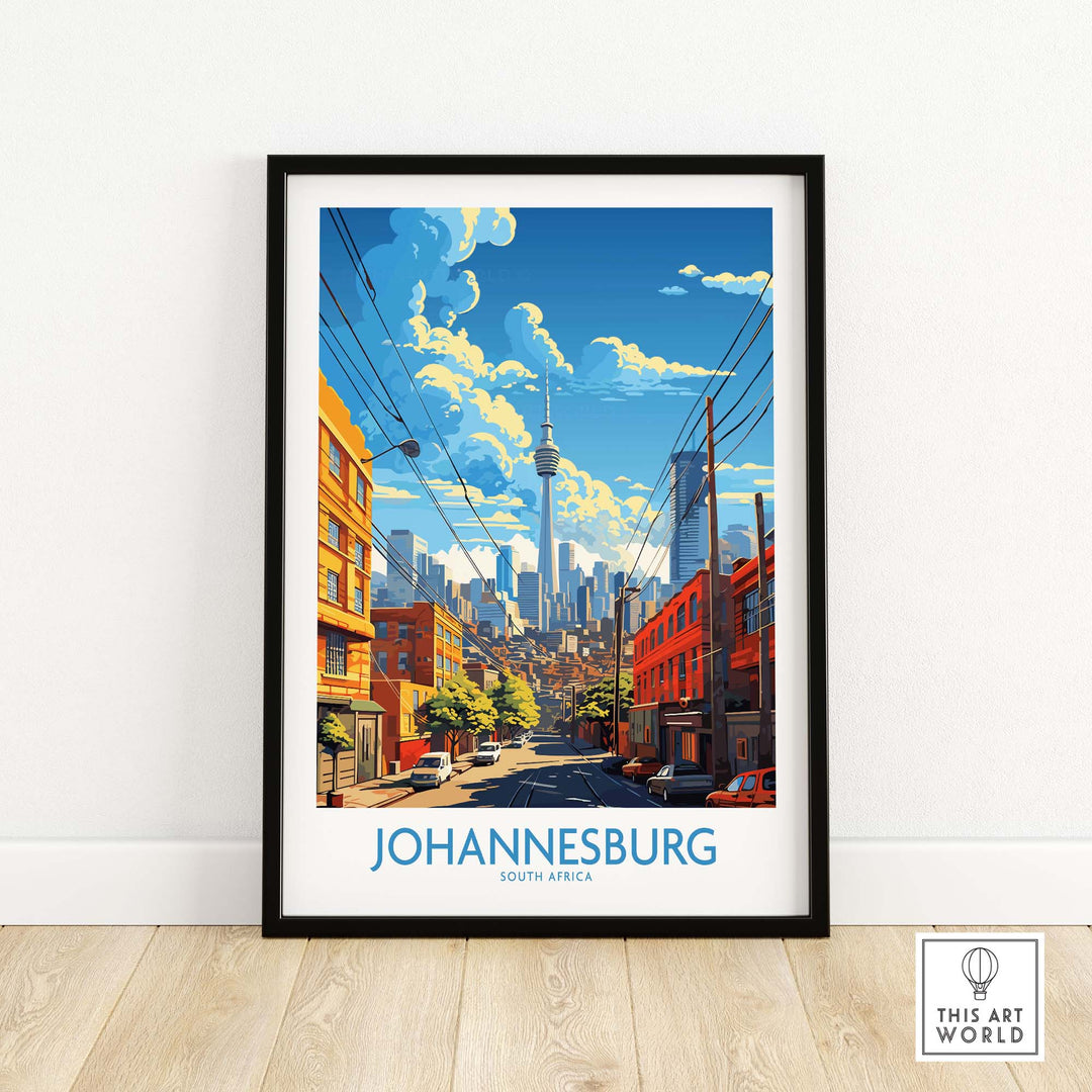 Johannesburg Travel Print