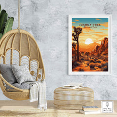 Joshua Tree Wall Art Print