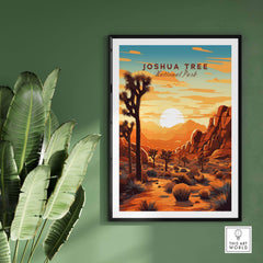 Joshua Tree Wall Art Print