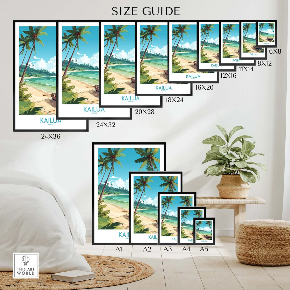 Kailua Beach Print
