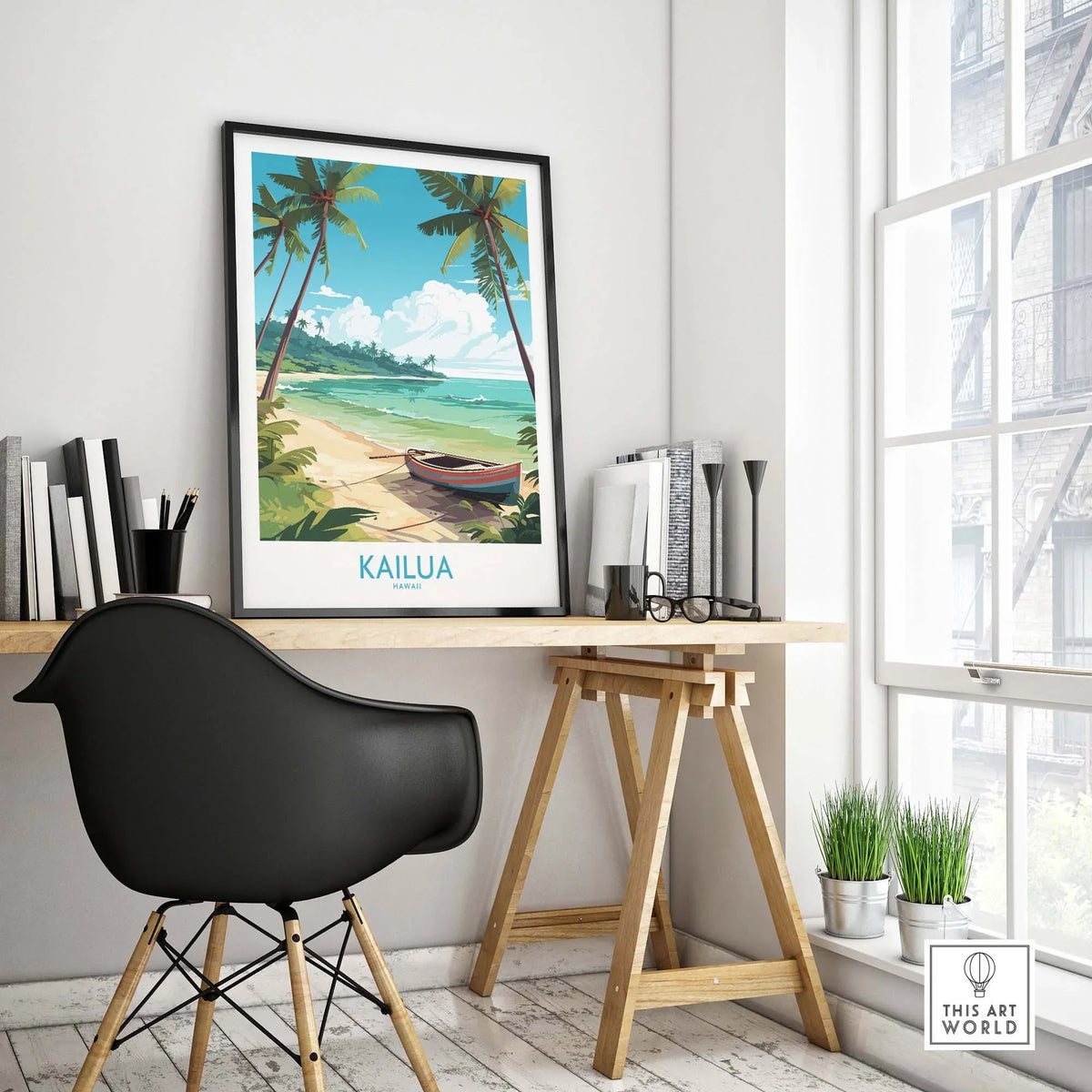 Kailua Beach Print