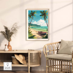 Kailua Poster Hawaii