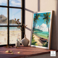 Kailua Poster Hawaii