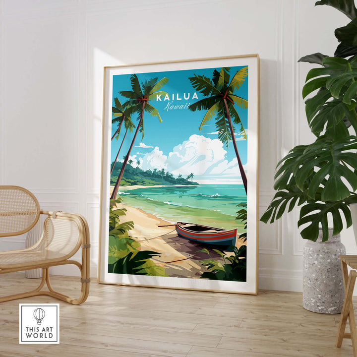 Kailua Poster Hawaii