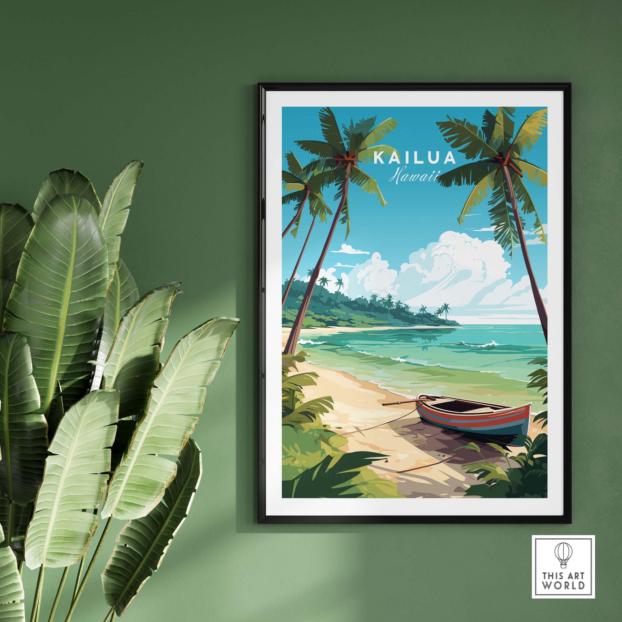 Kailua Poster Hawaii