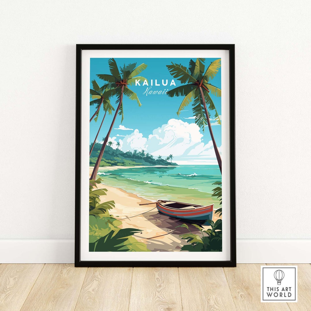 Kailua Poster Hawaii