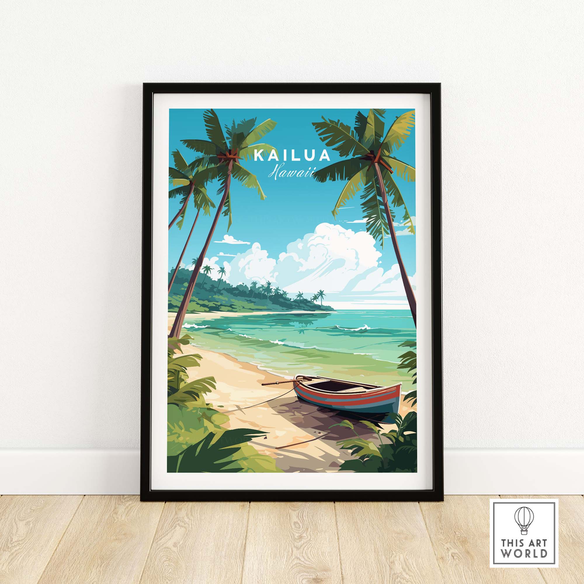 Kailua Poster Hawaii