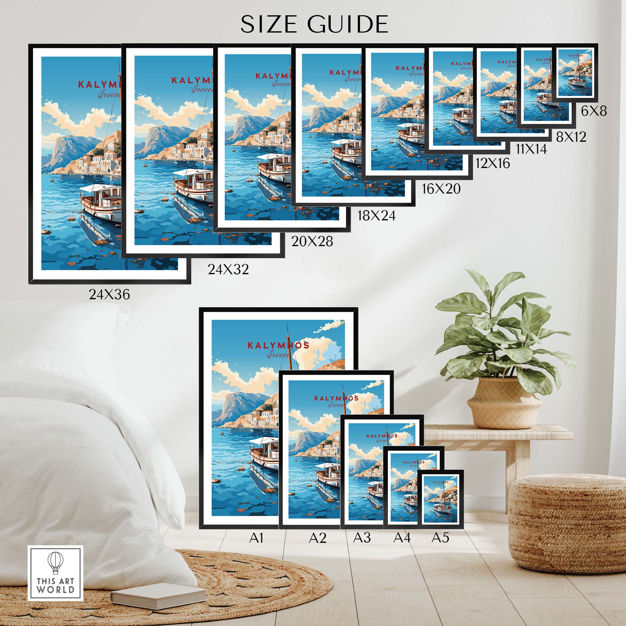 Kalymnos Greece Print