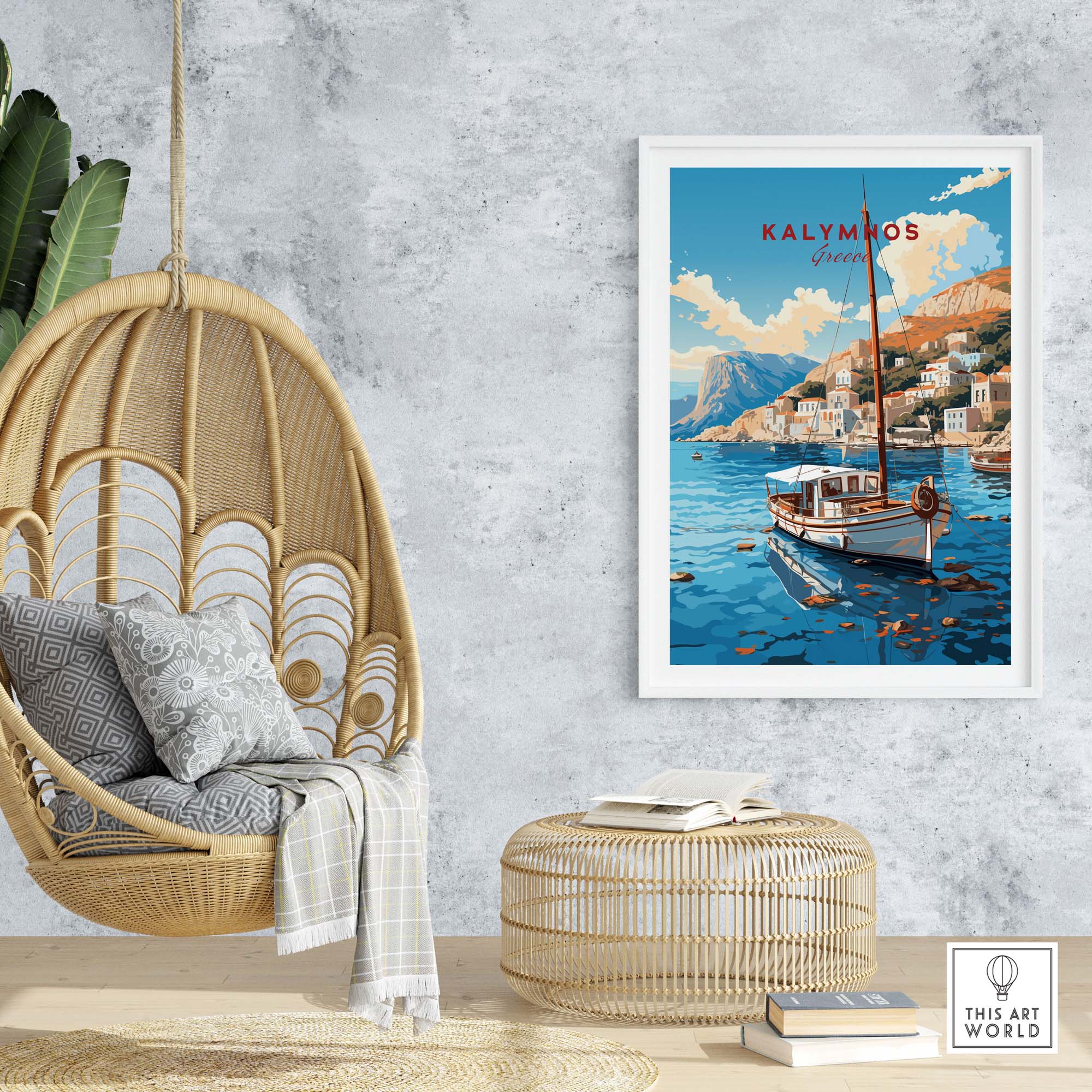 Kalymnos Greece Print
