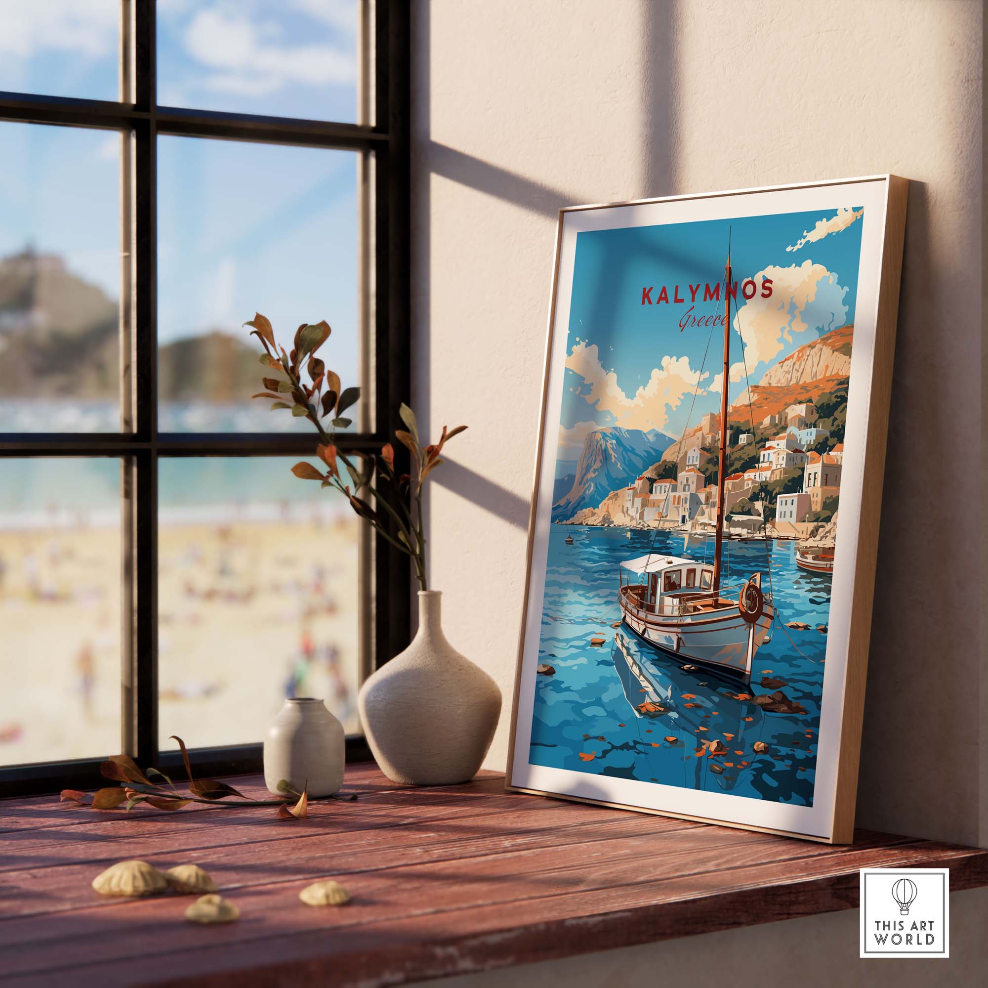 Kalymnos Greece Print