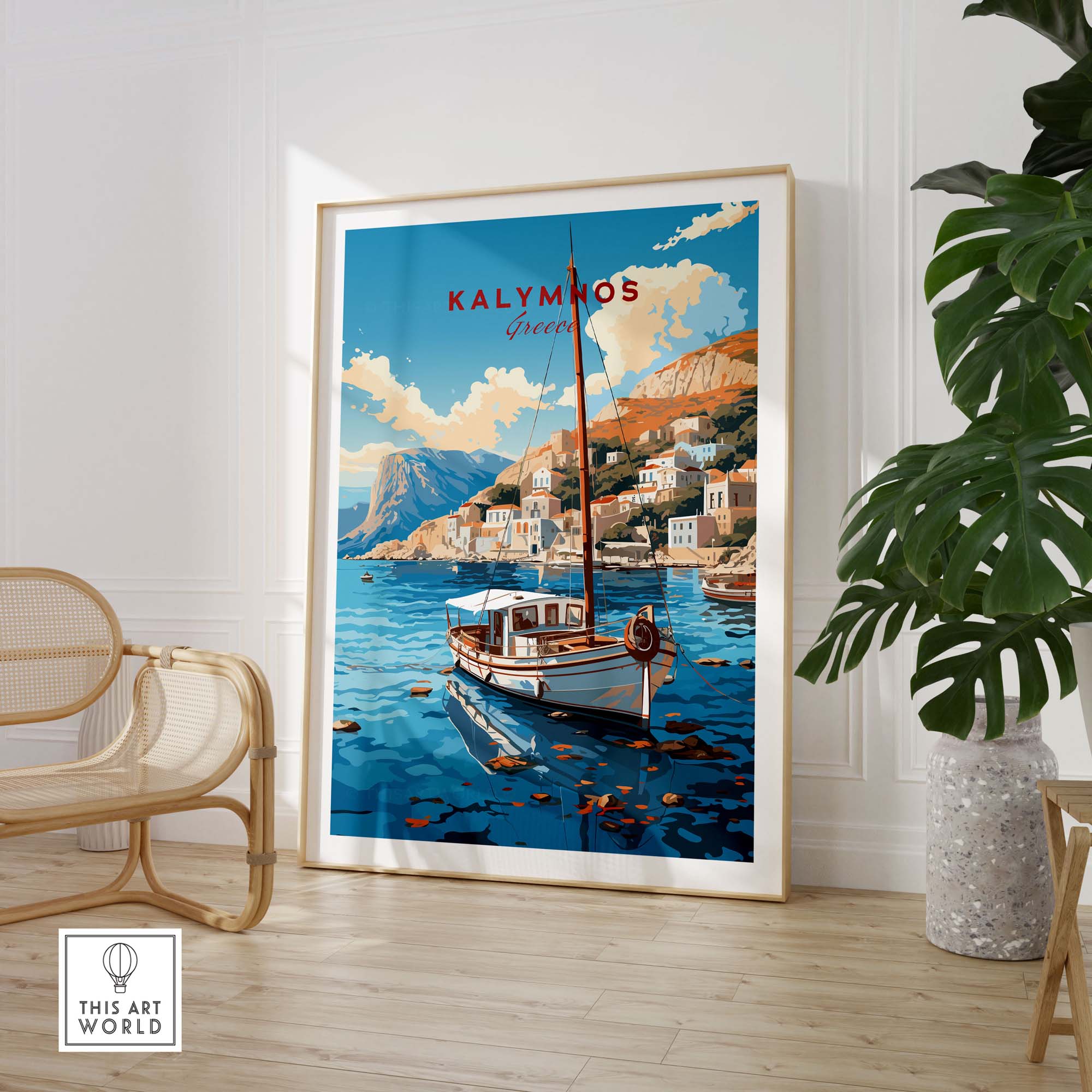 Kalymnos Greece Print
