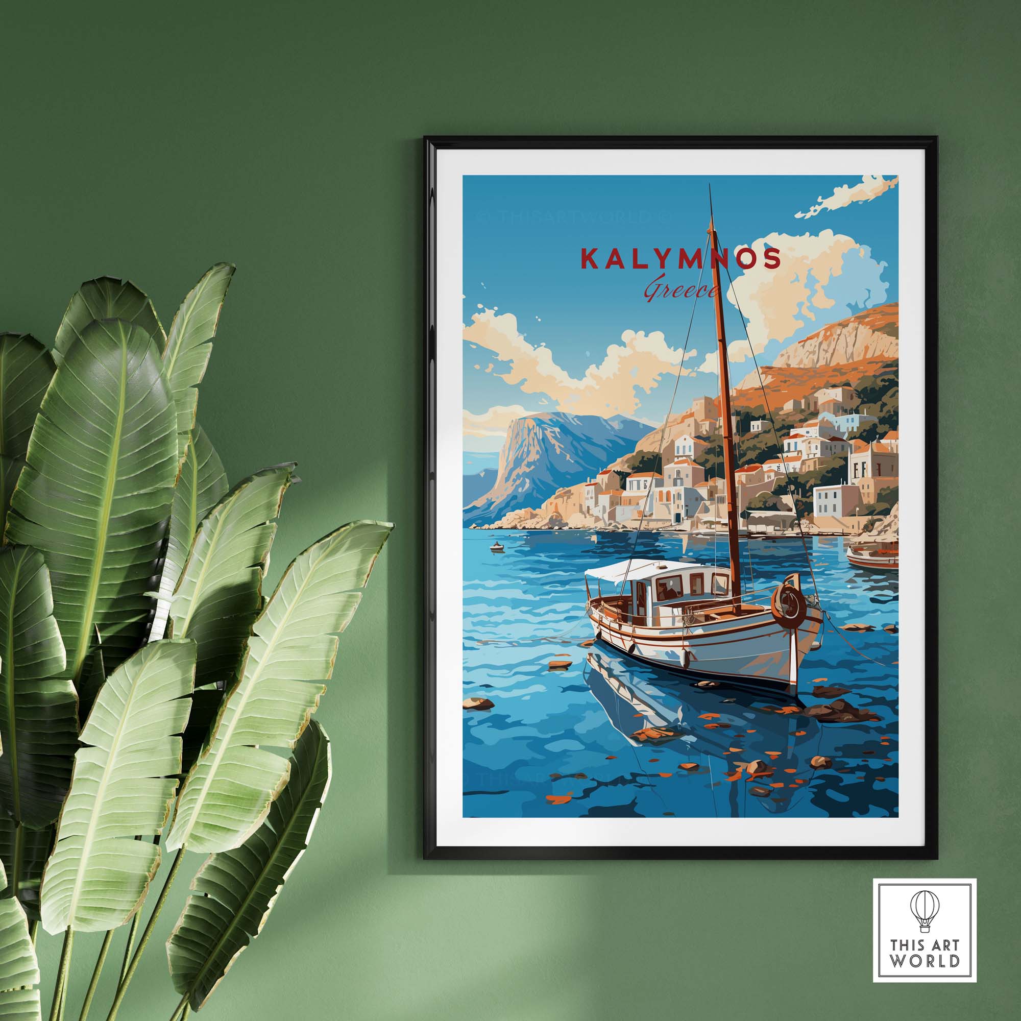 Kalymnos Greece Print