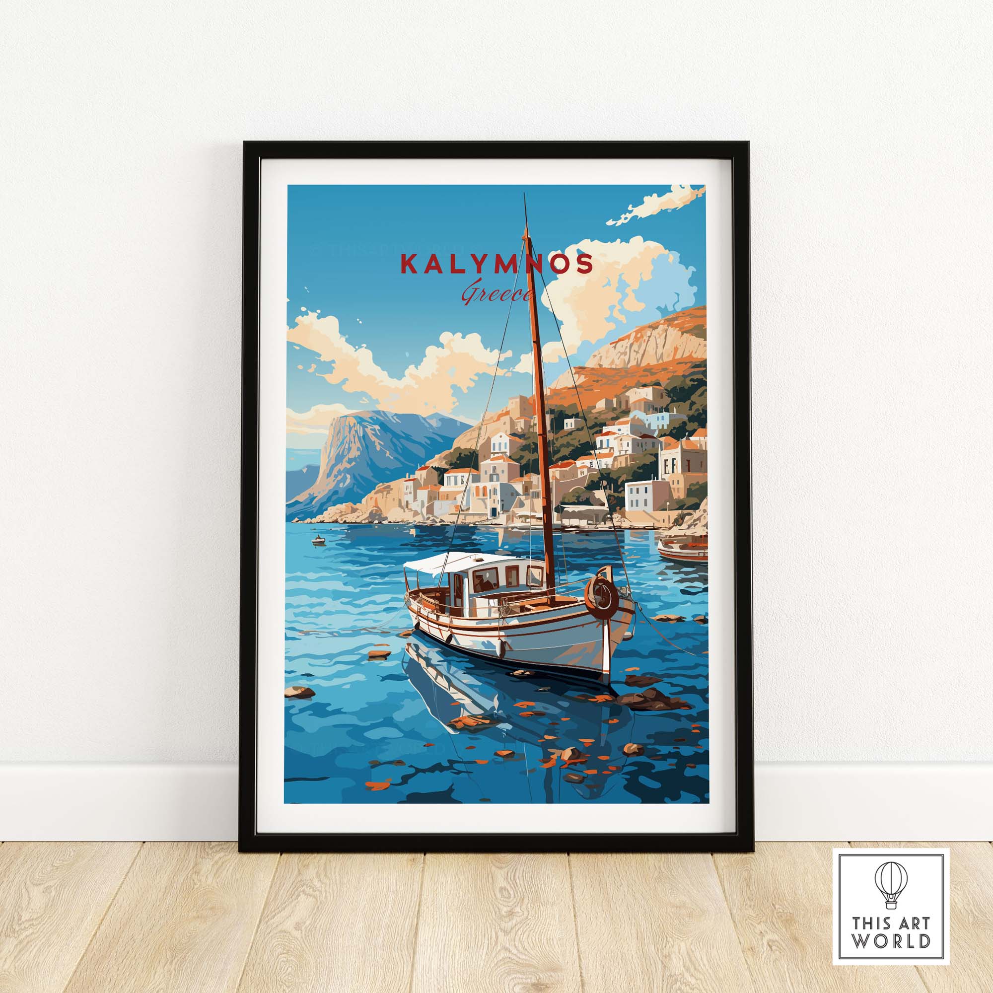 Kalymnos Greece Print