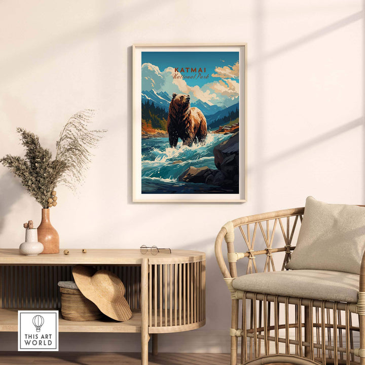 Katmai National Park Poster