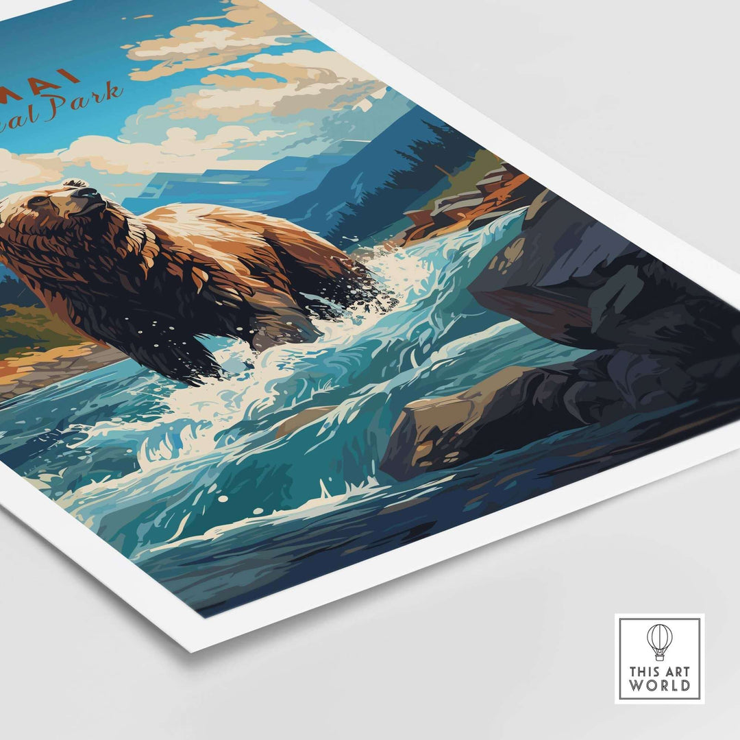 Katmai National Park Poster