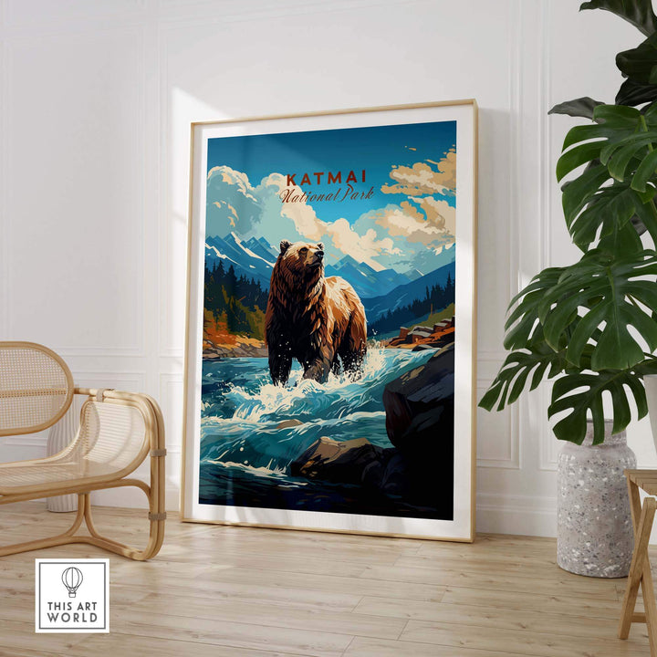 Katmai National Park Poster