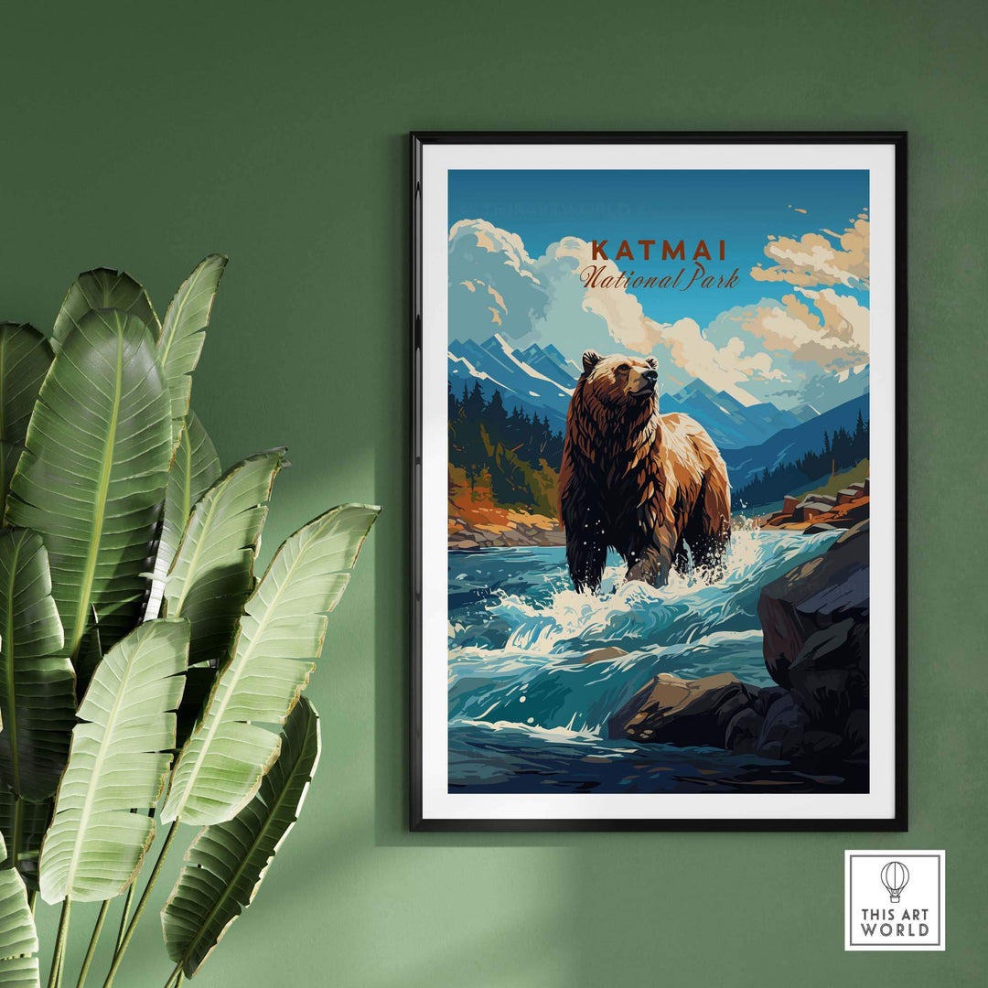 Katmai National Park Poster