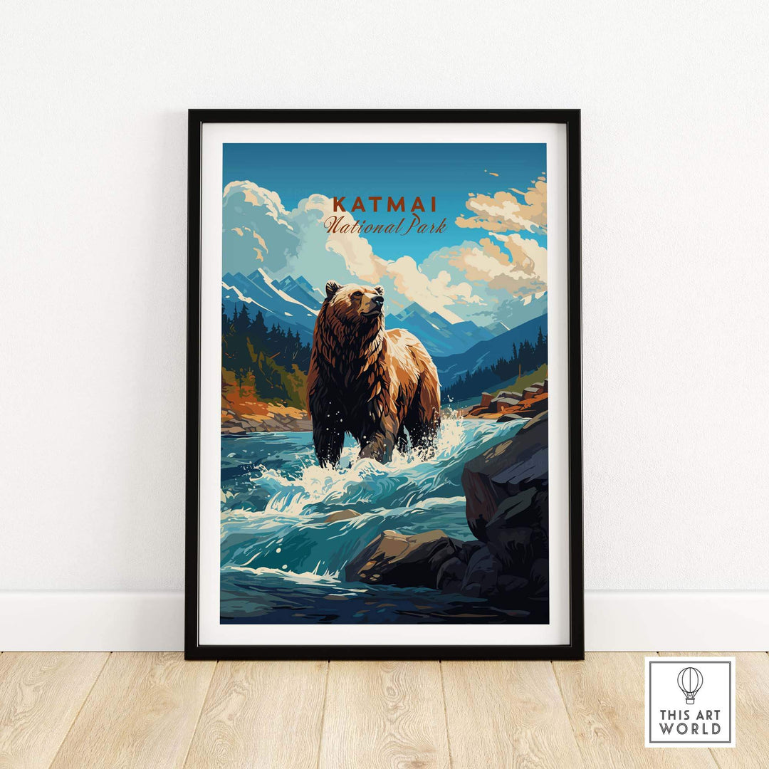 Katmai National Park Poster