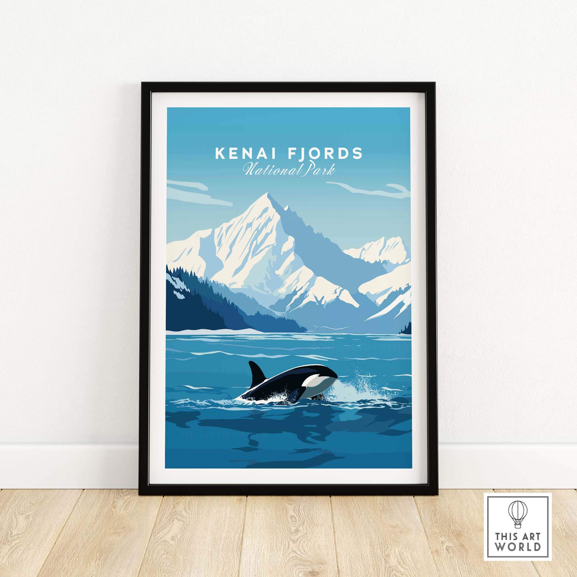 Kenai Fjords Poster