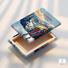 Keystone Wall Art Print - Colorado Ski decorative box featuring a stunning mountain landscape.