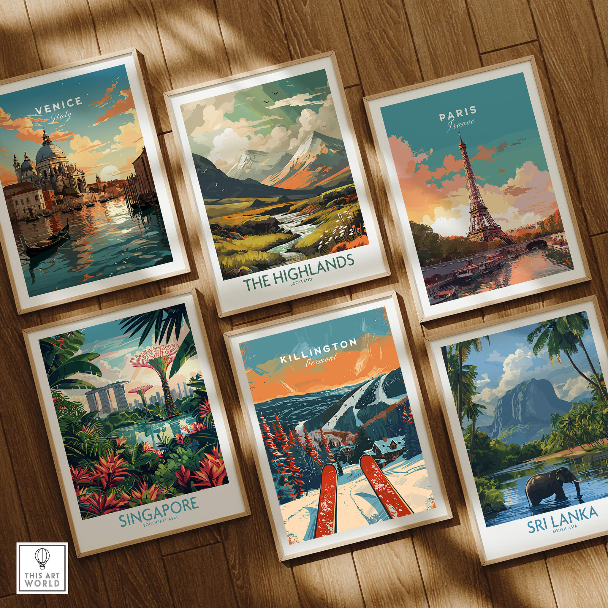 Killington Travel Poster - Vermont among other travel posters featuring iconic destinations.