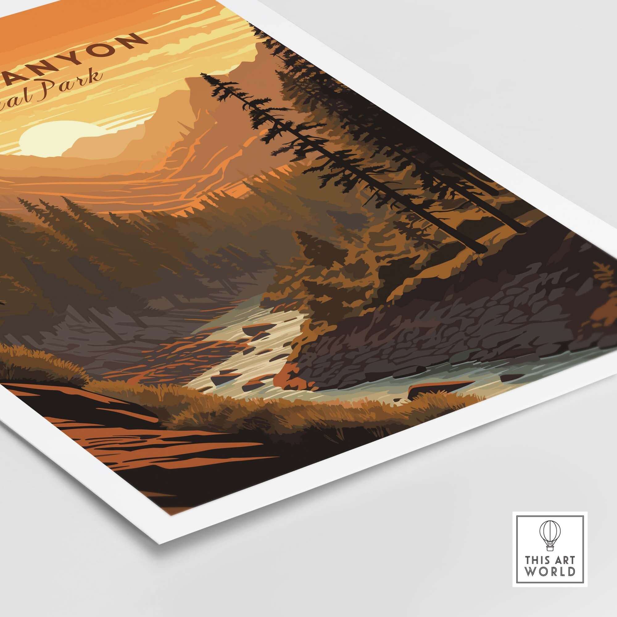 Kings Canyon Poster