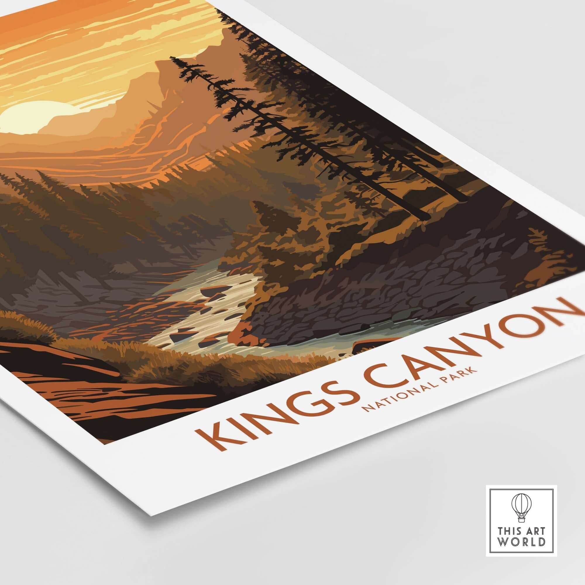 Kings Canyon Print