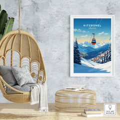 Kitzbuhel Art Print