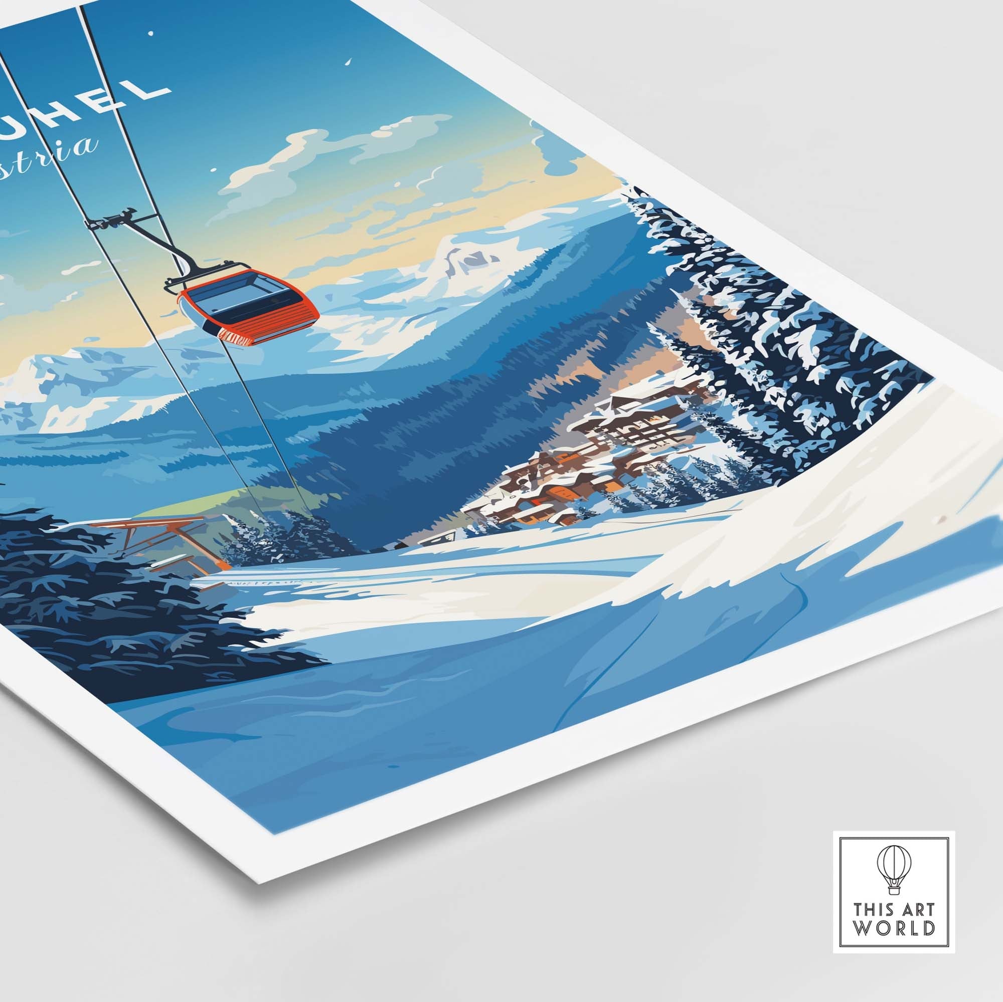 Kitzbuhel Art Print