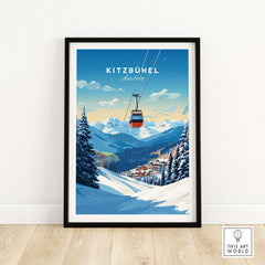 Kitzbuhel Art Print